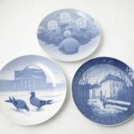 603 5568 CHRISTMAS PLATES